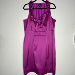 DRESSBARN Plus Size Purple Casual Dress